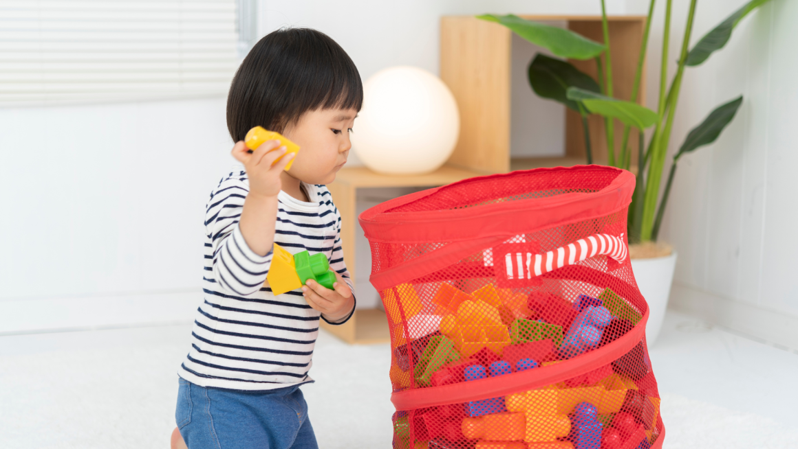 如何尊重、不磨滅孩子自在的天性,又讓孩子學會整理自己的東西呢?